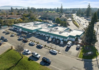 Facility aerial view