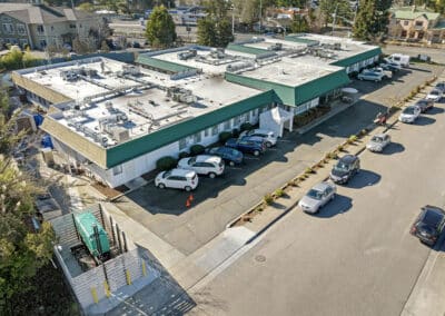 Facility aerial view