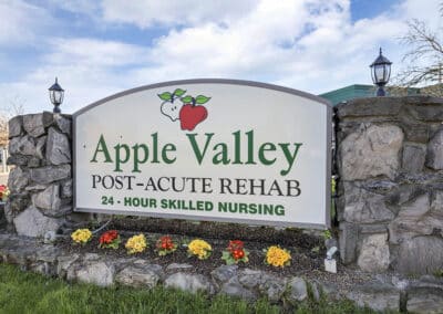 Apple Valley front signage